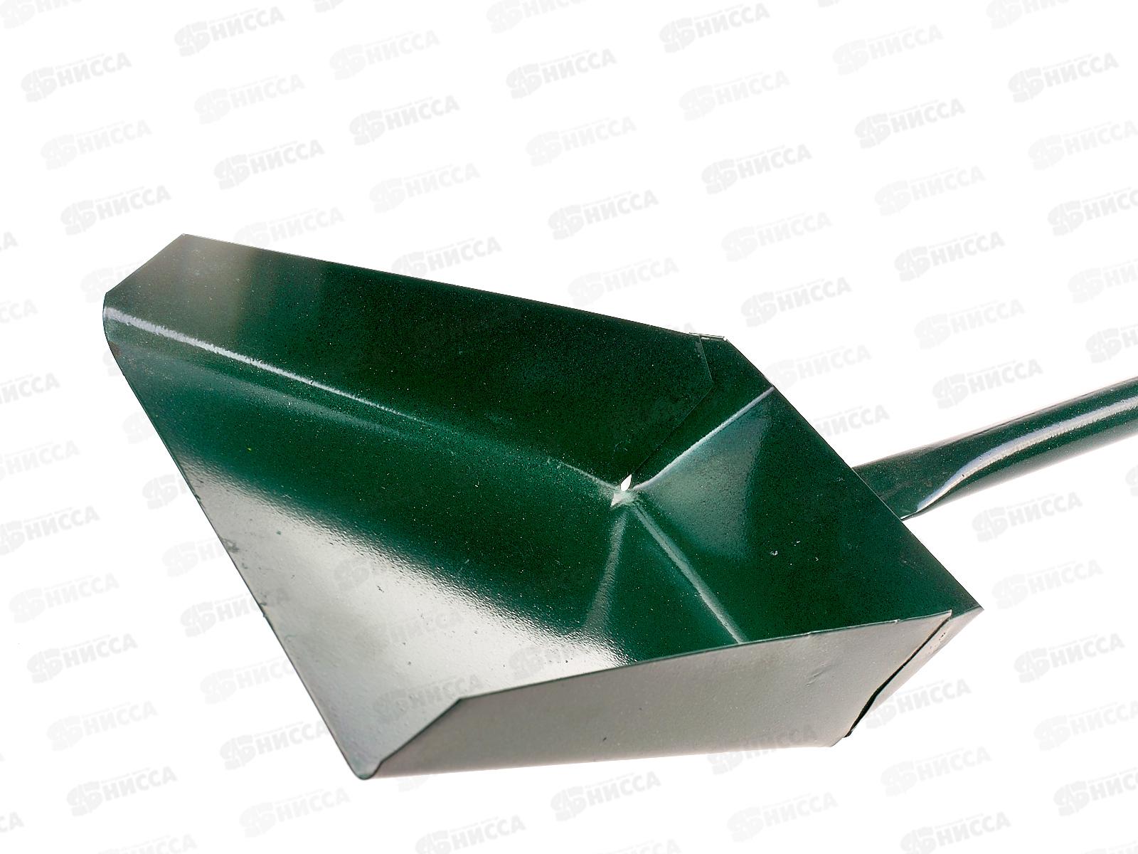 Совок металлический с длинной ручкой