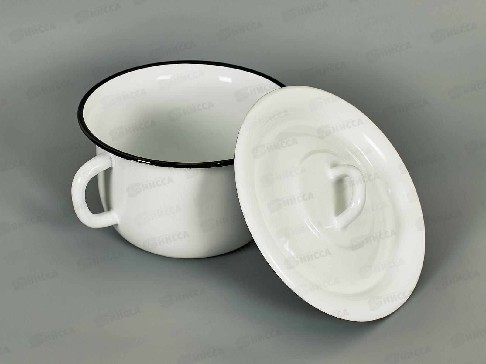 Горшок 1,5л ночной белый (01-0908) *8