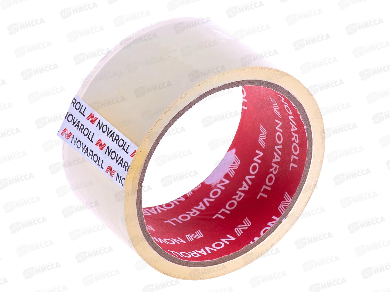 Скотч 48*40м прозрачный, НОВА РОЛЛ 38мкм, 0120-222X *6/72