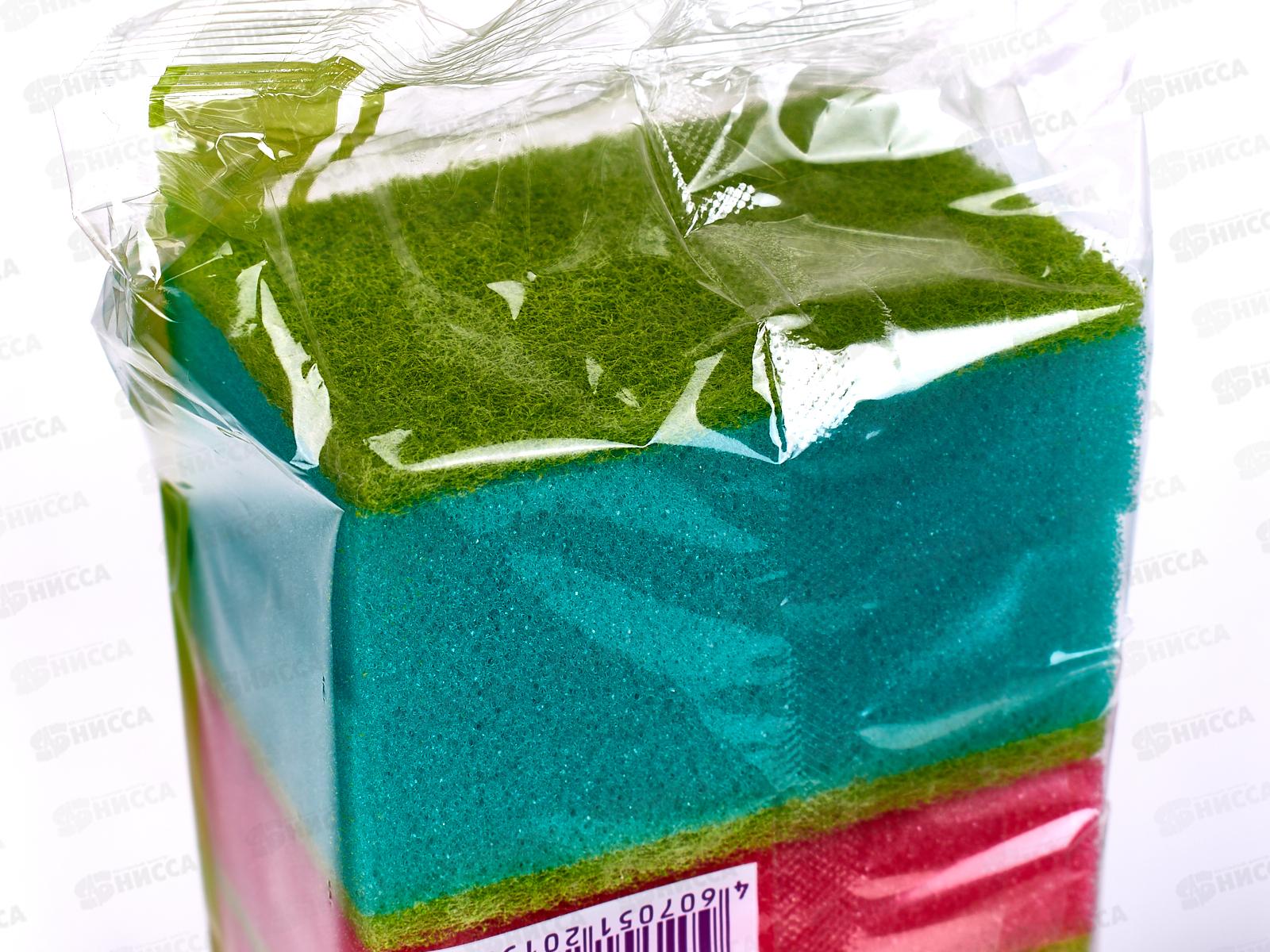 Губка для посуды Пятиминутка 10штук макси  *20