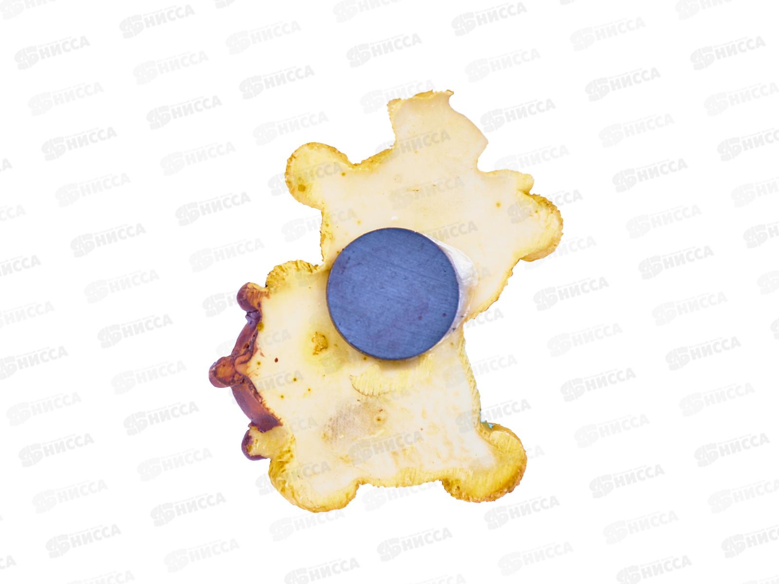 Магнит Медведь со штурвалом (АВ-104) (033769) Ж