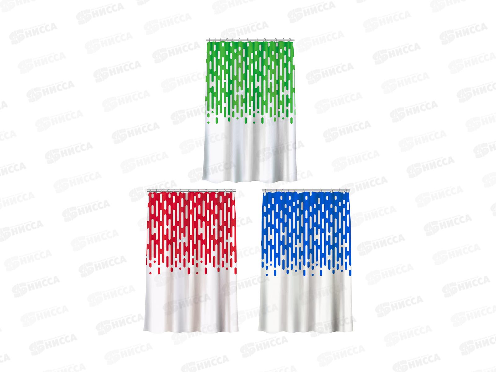 Штора для ванной 461042 VETTA 180*180см 5цветов В-035   г