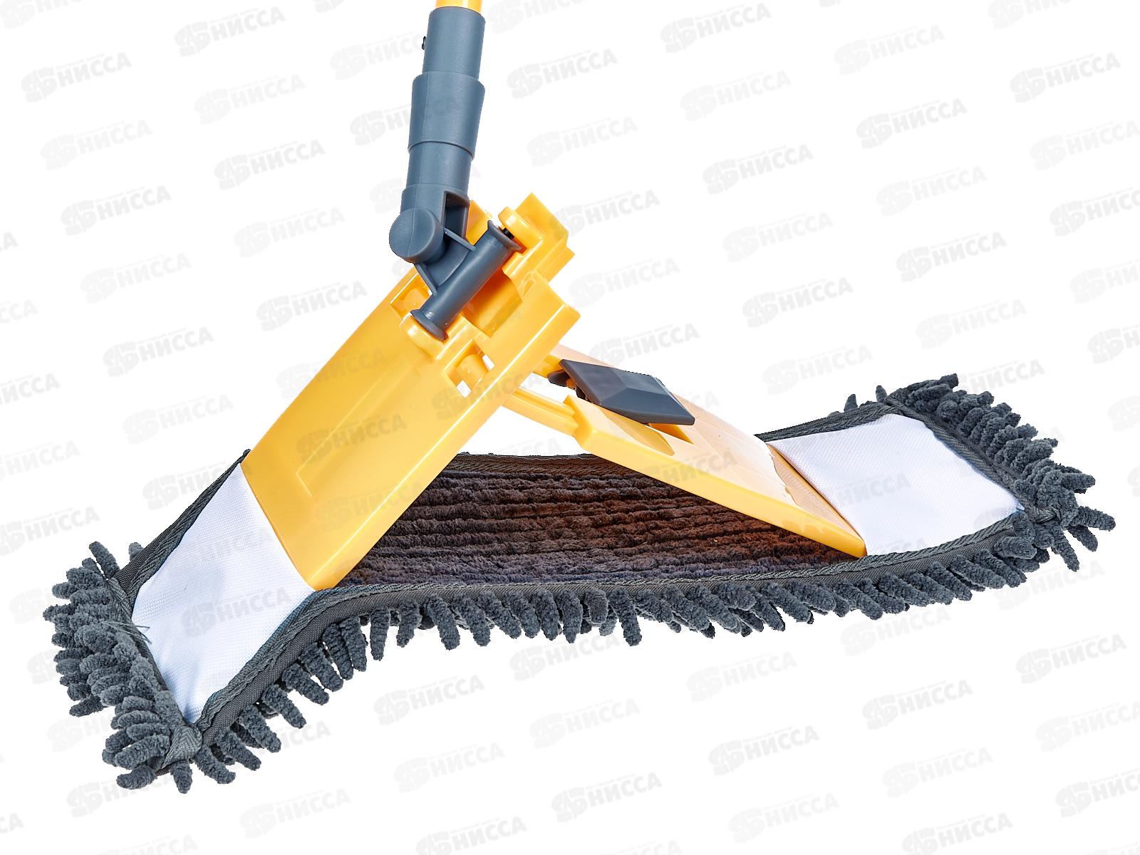 Швабра с насадкой LaDina микрофибра (плоская) *30 300001-2