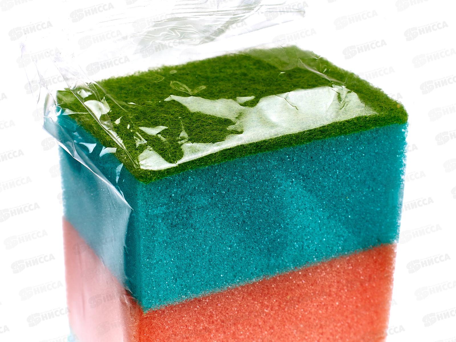 Губка для посуды Пятиминутка 5штук мега *48