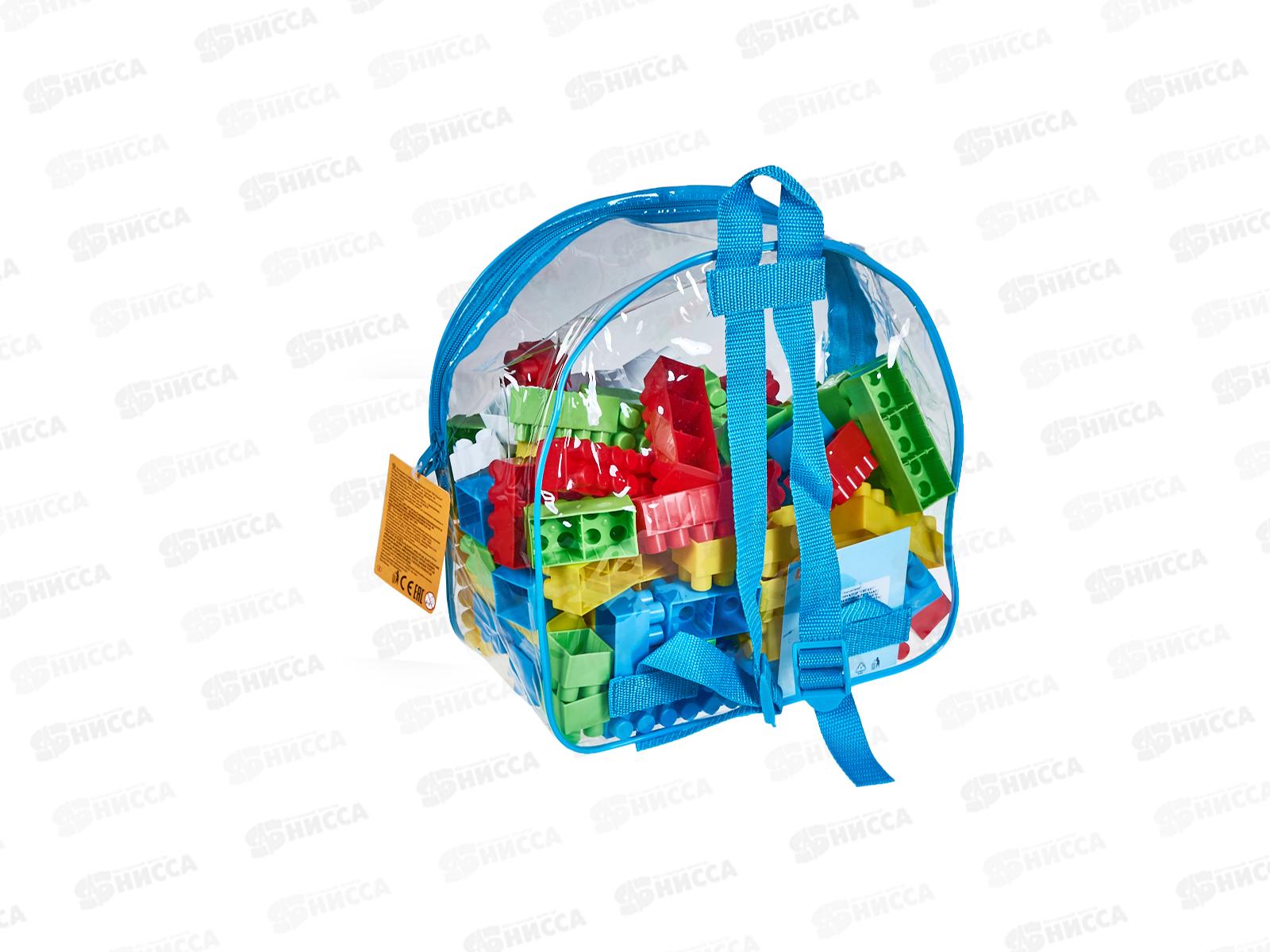 Конструктор &quotГигант&quot 100 элементов 3314 в рюкзаке *6