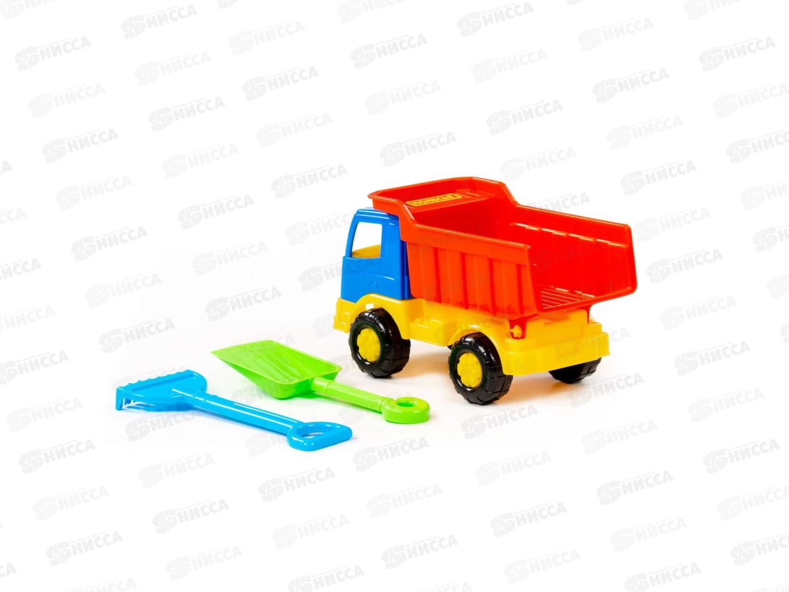Набор №303 Самосвал &quotТема&quot+лопатка маленькая+грабельки маленькие 3307 *30