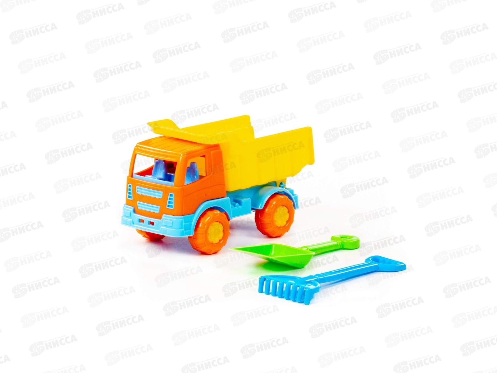 Набор №303 Самосвал &quotТема&quot+лопатка маленькая+грабельки маленькие 3307 *30