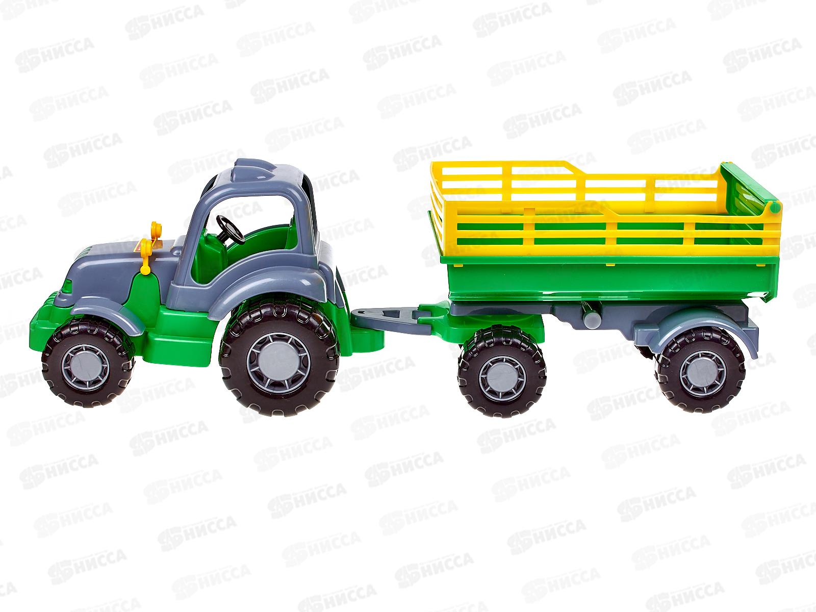 Трактор &quotКрепыш&quot с прицепом 44563  *6