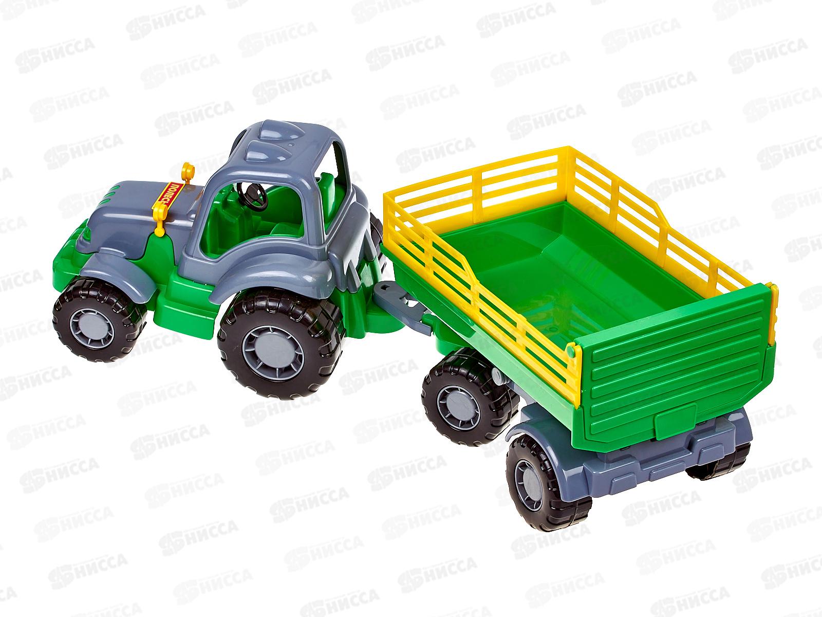 Трактор &quotКрепыш&quot с прицепом 44563  *6