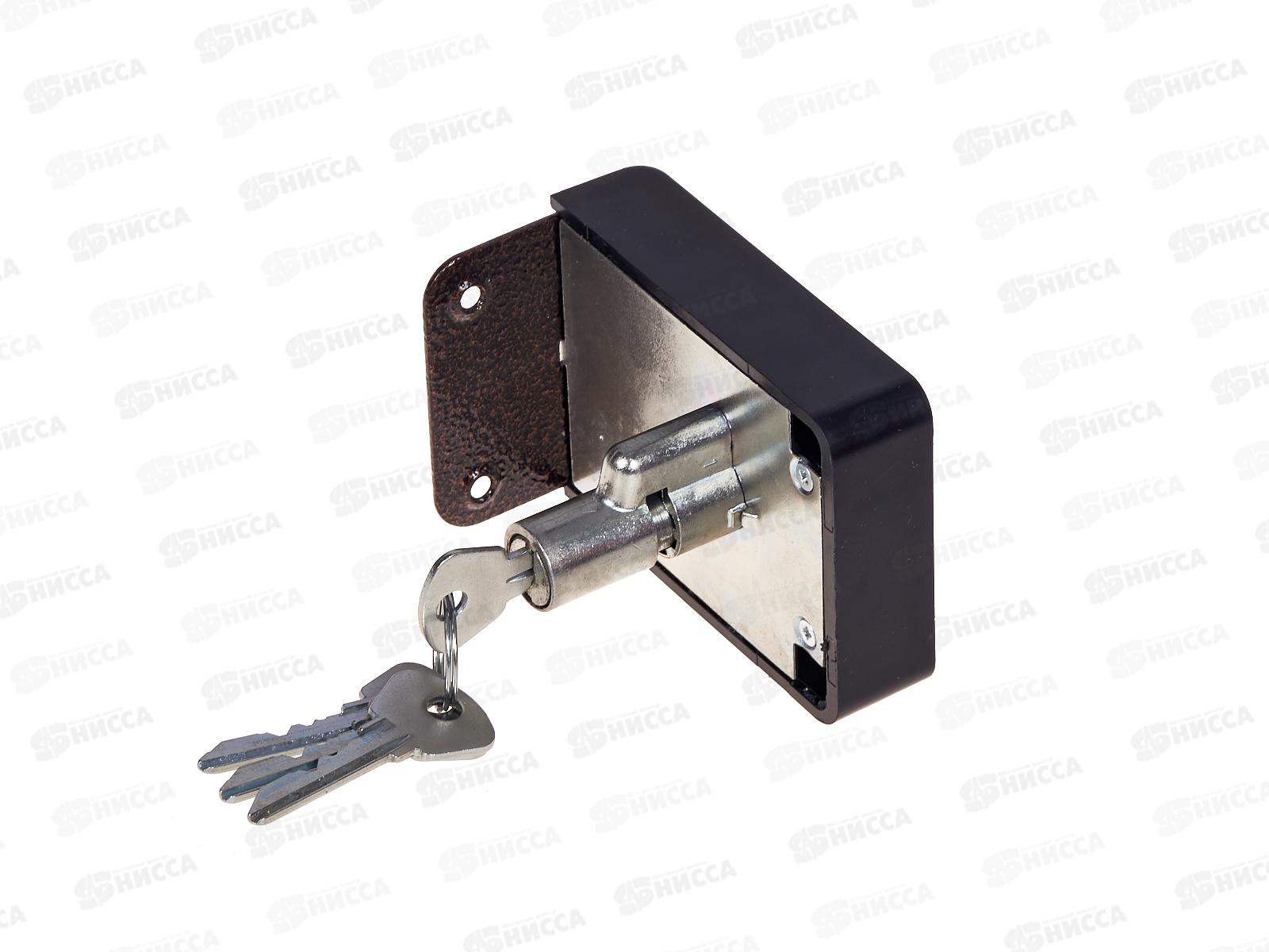 Замок накладной 3Н 1-3-1 медь Зенит *16