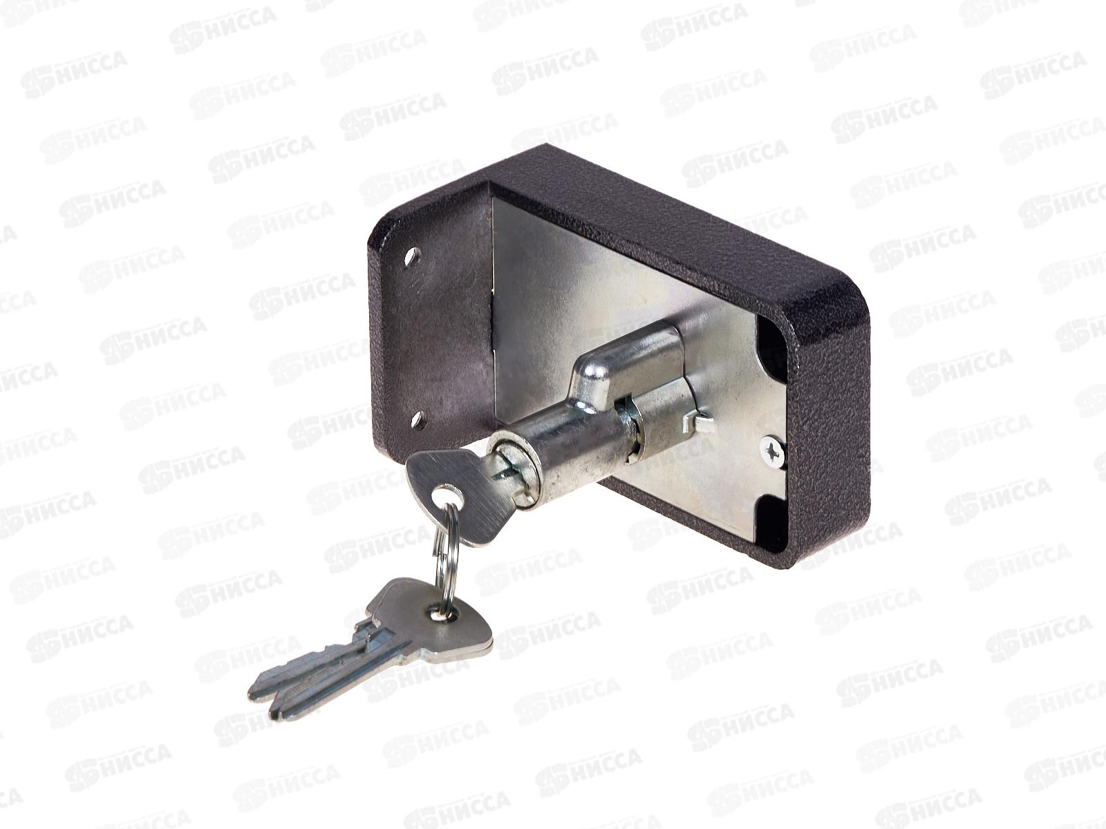 Замок накладной 3Н 2-3 серебро Зенит