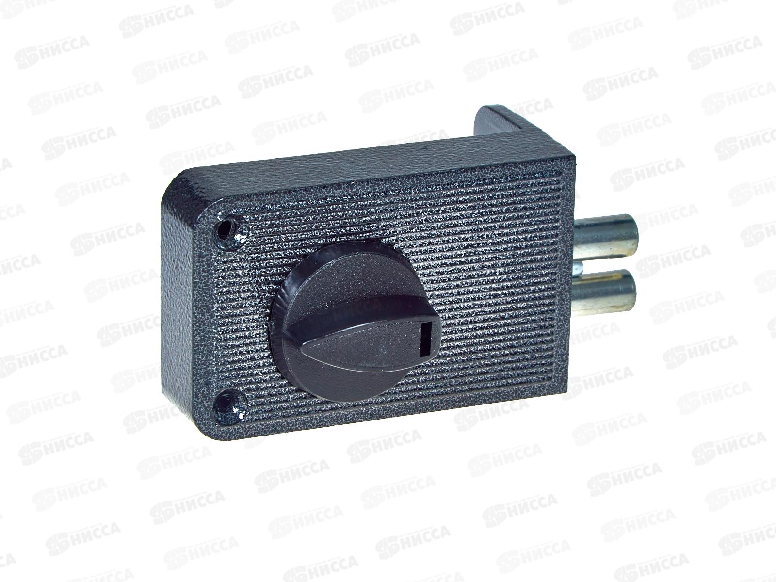 Замок накладной 3Н 2-3 серебро Зенит