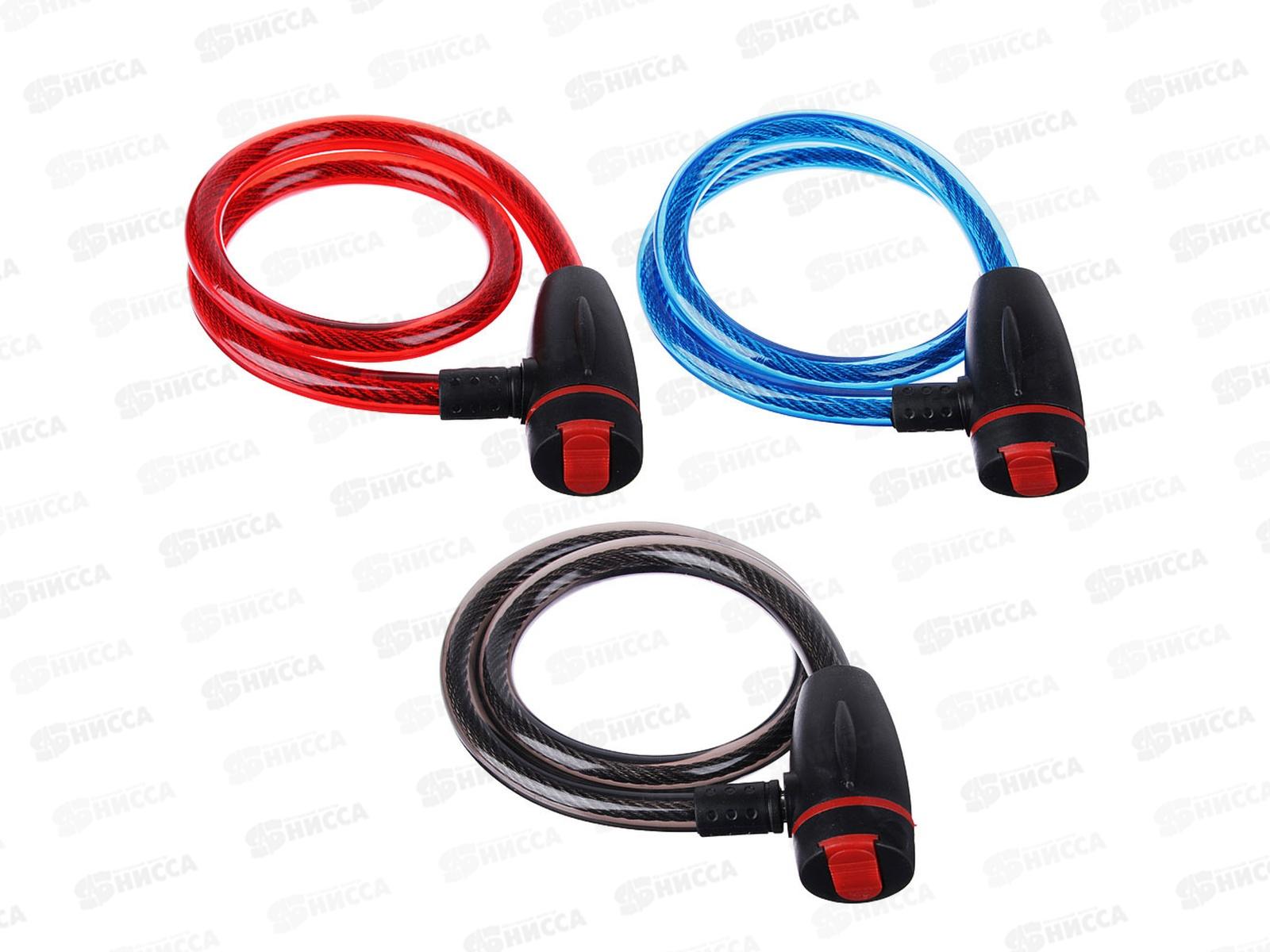 Замок велосипедный противоуг трос. Vetta 12*800мм арт 187 468-048 г