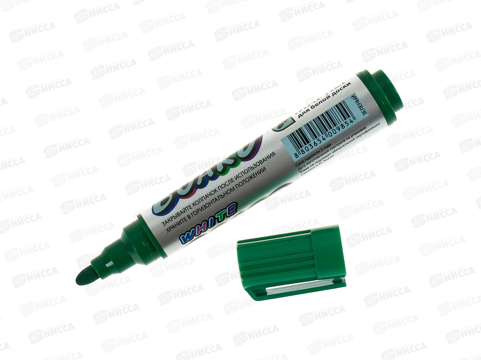 Маркер д/доски CROWN 3мм, зеленый, WB-1000 *12