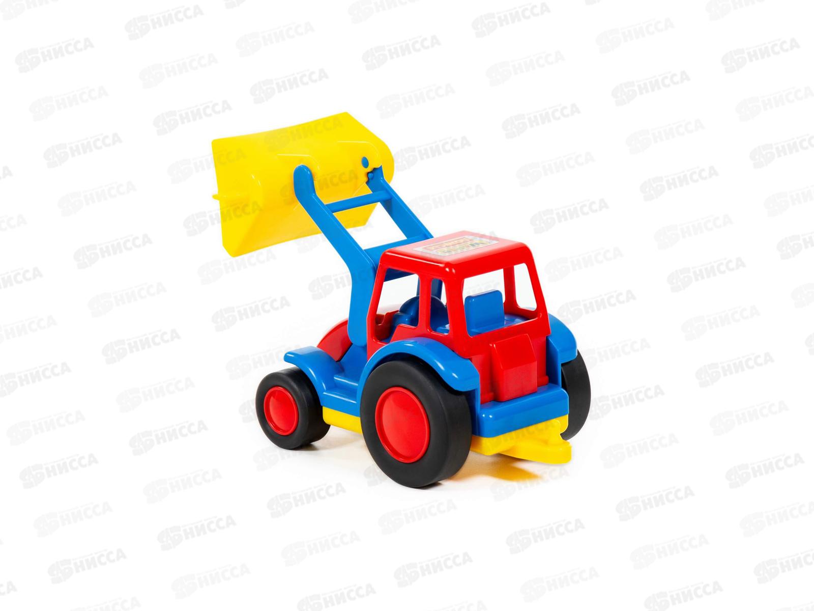 Трактор-погрузчик &quotБазик&quot 9579 (в сеточке) *12