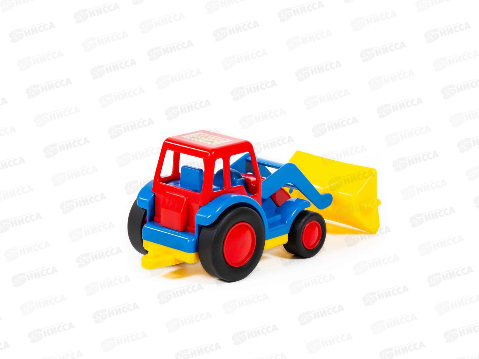 Трактор-погрузчик &quotБазик&quot 9579 (в сеточке) *12