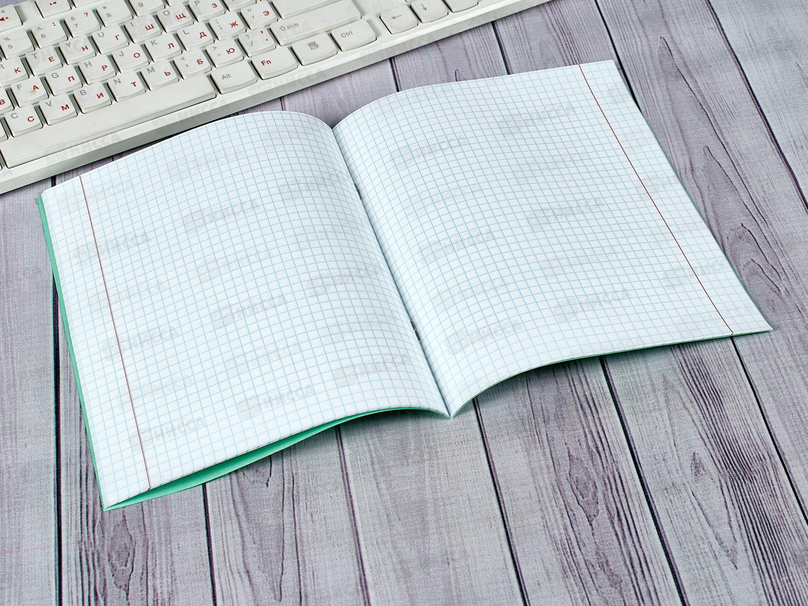 Тетрадь 18 листов  клетка  МАЯК офсетная , с полями , Т5018Т2 5Г *40/160