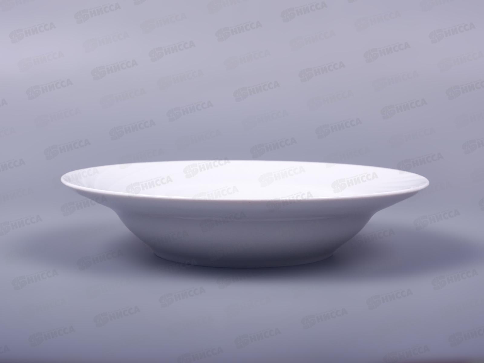 Тарелка глубокая 200мм фарфор Голубка Белье 0С0584 *20