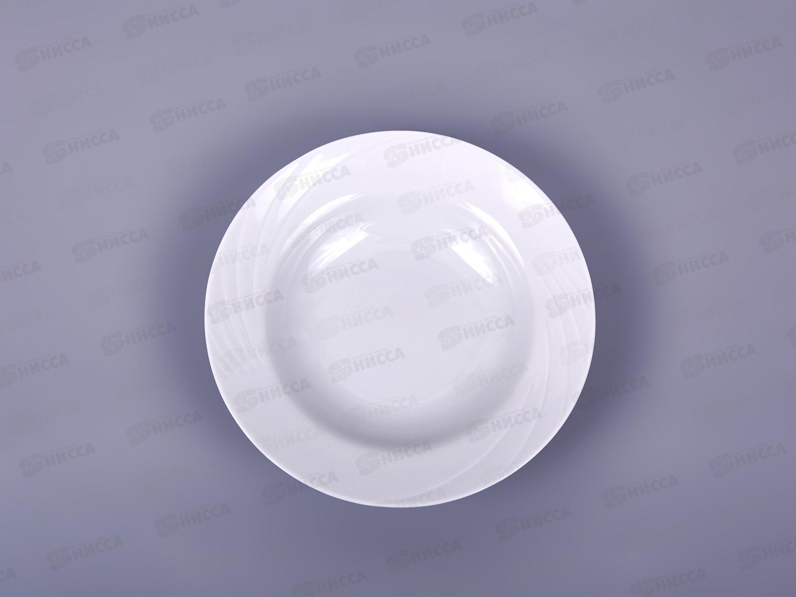 Тарелка глубокая 200мм фарфор Голубка Белье 0С0584 *20