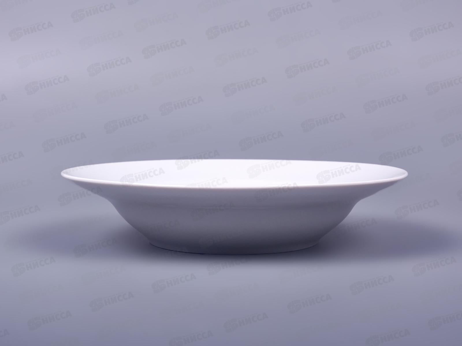 Тарелка глубокая 200мм фарфор Идиллия белье 4С0247  *20