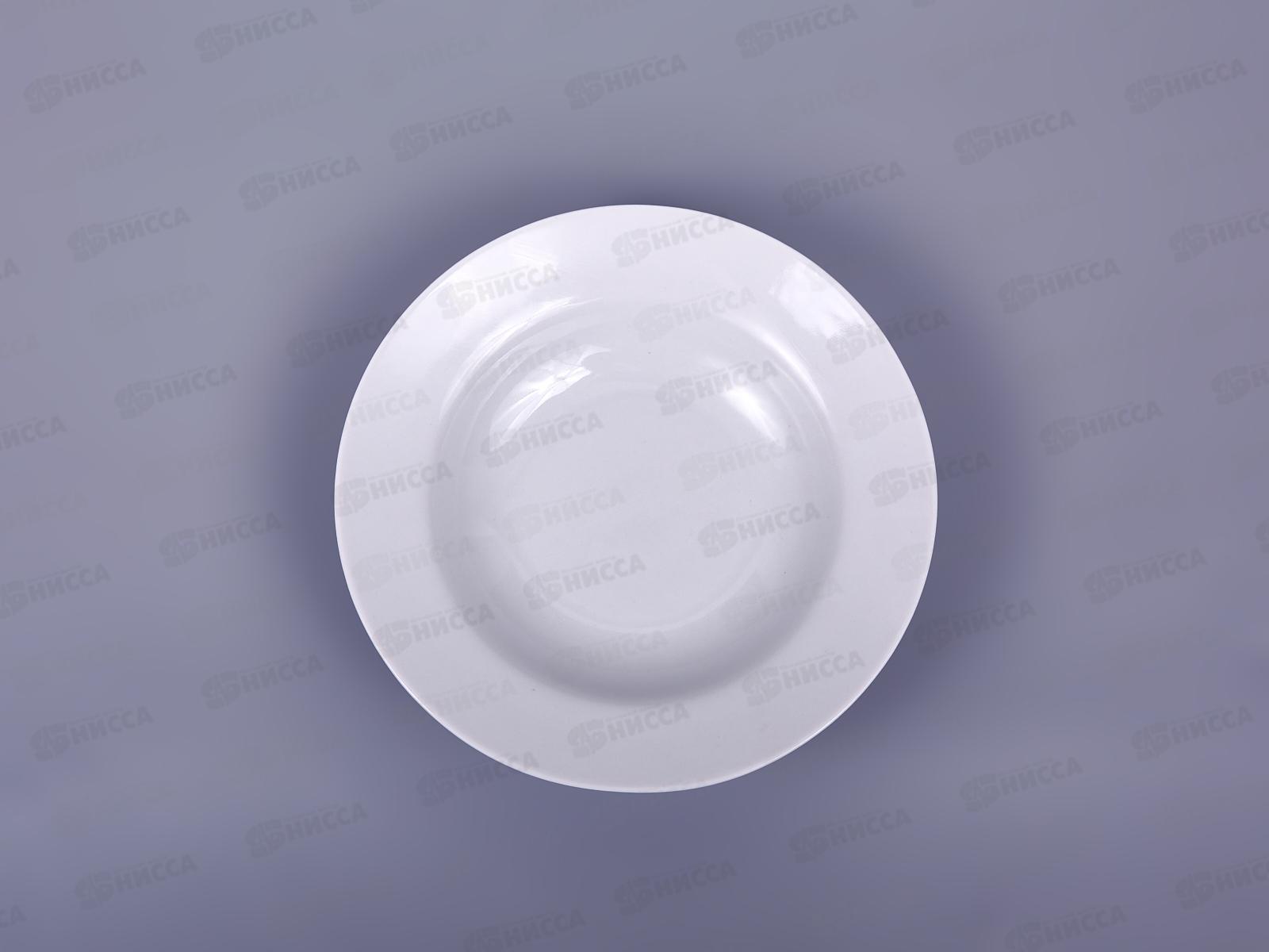 Тарелка глубокая 200мм фарфор Идиллия белье 4С0247  *20