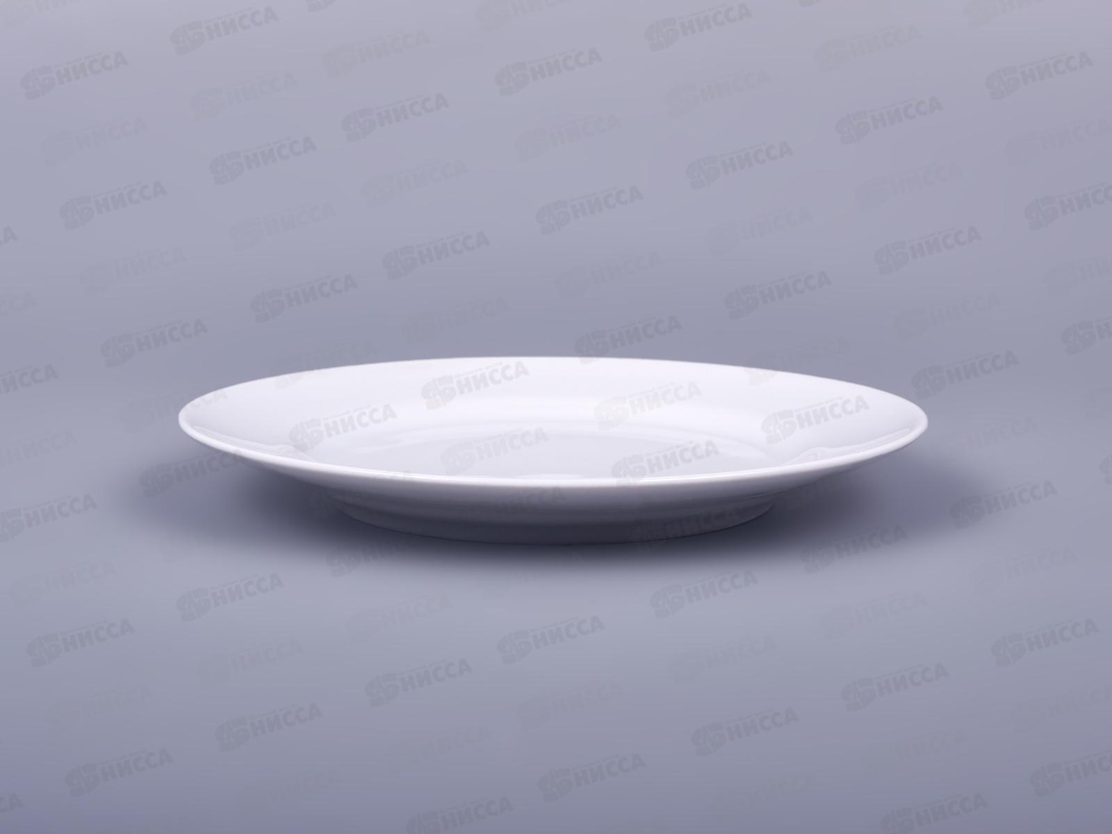 Тарелка мелкая 170мм фарфор Идиллия белье 4С0289 *20