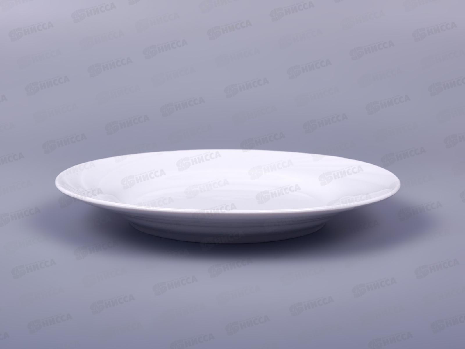 Тарелка мелкая 175мм фарфор Голубка Белье 0С0586 *20