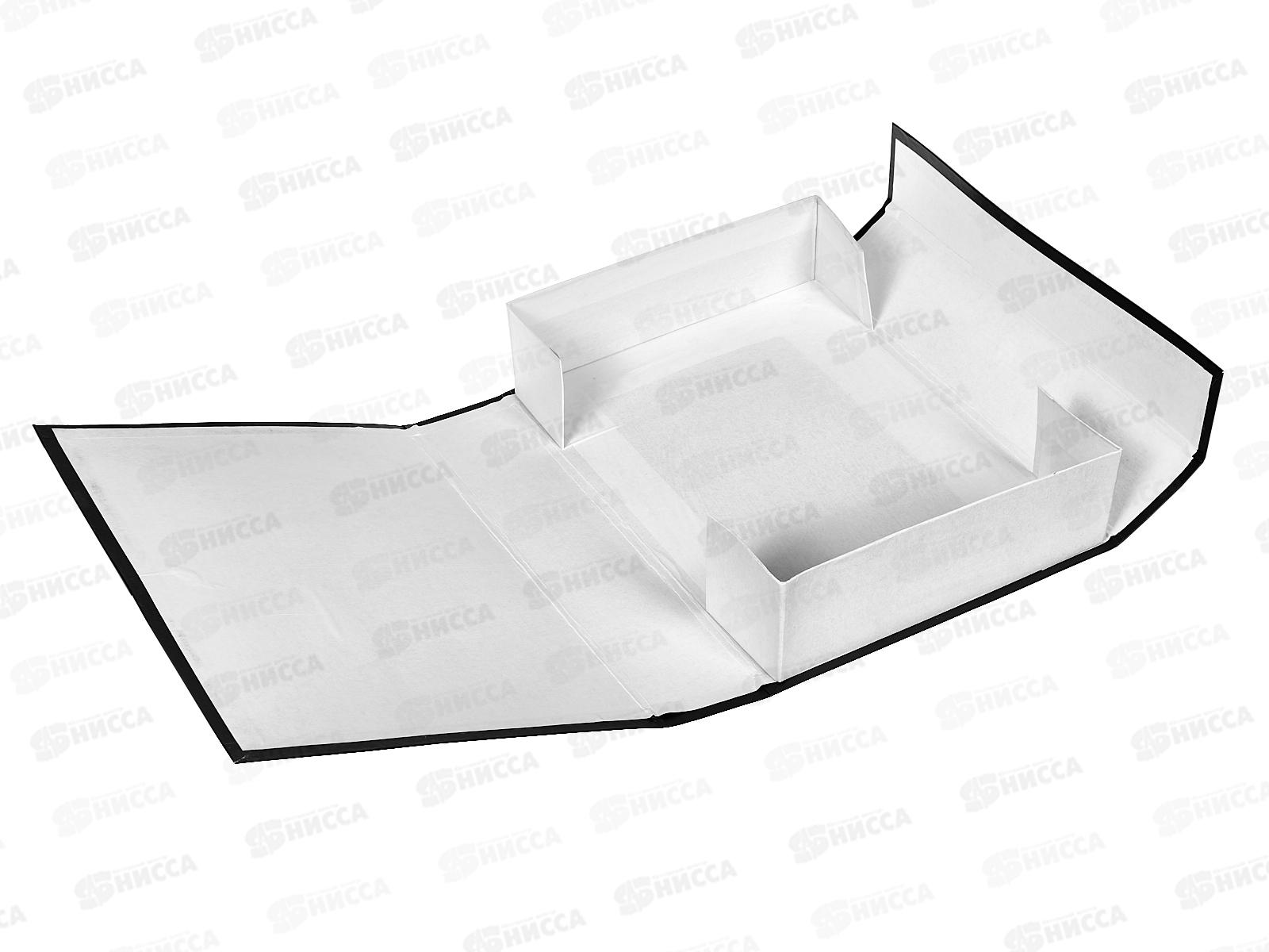 Папка архивная  7см с завязками ПГС черная *8