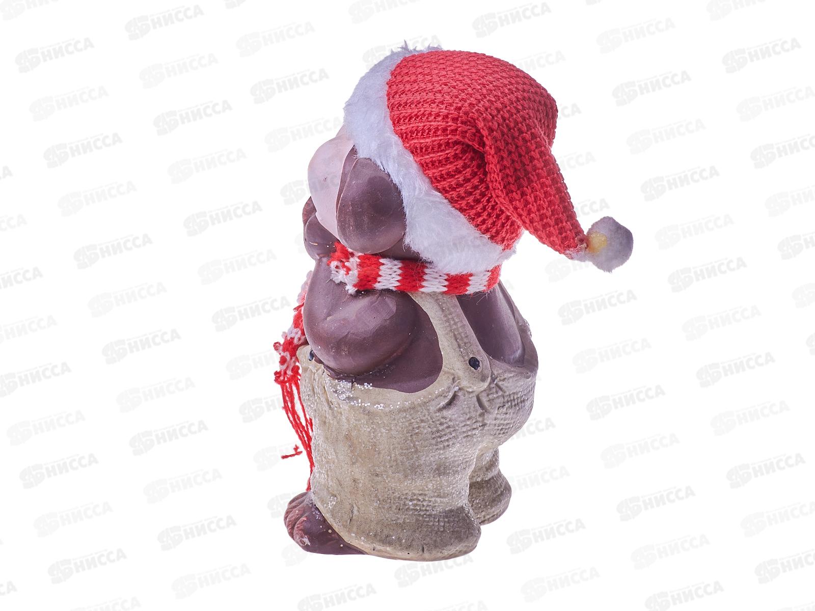 Сувенир Обезьянка в колпаке DC0714B004-17 2 вида, 9х8х17      АТМ