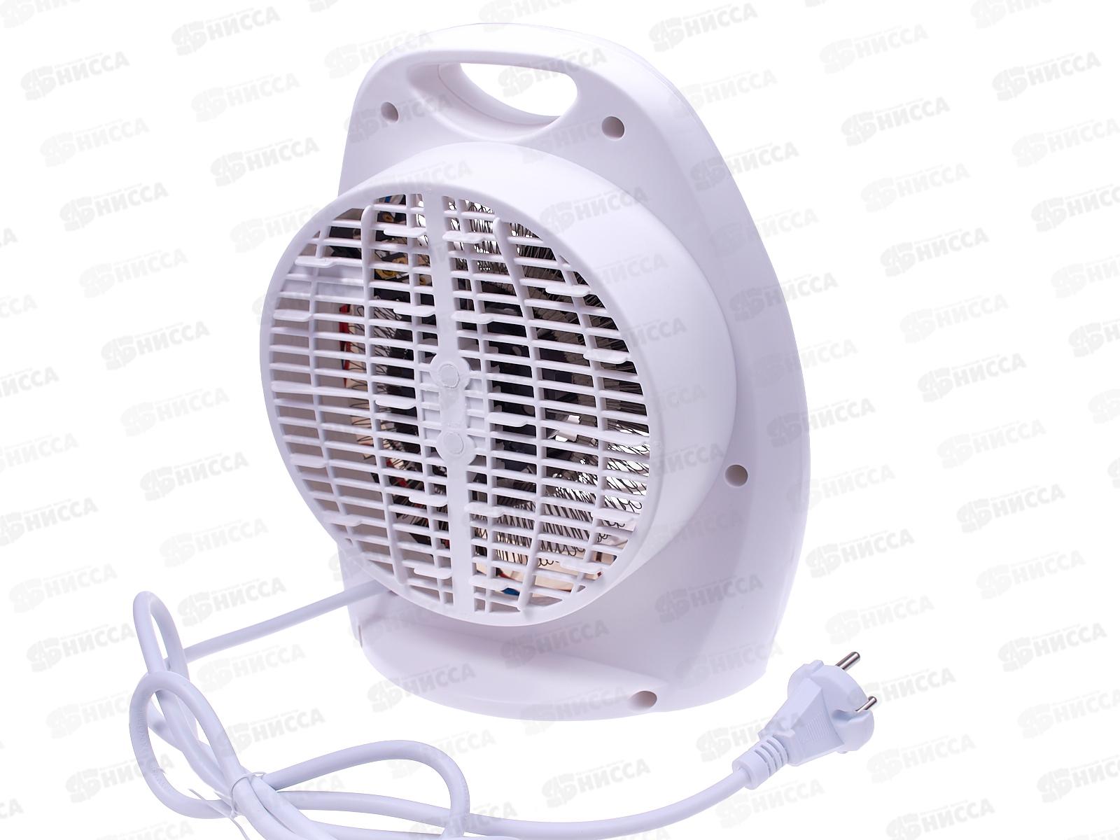 Тепловентилятор SA-0500W спиральный нагреватель белый