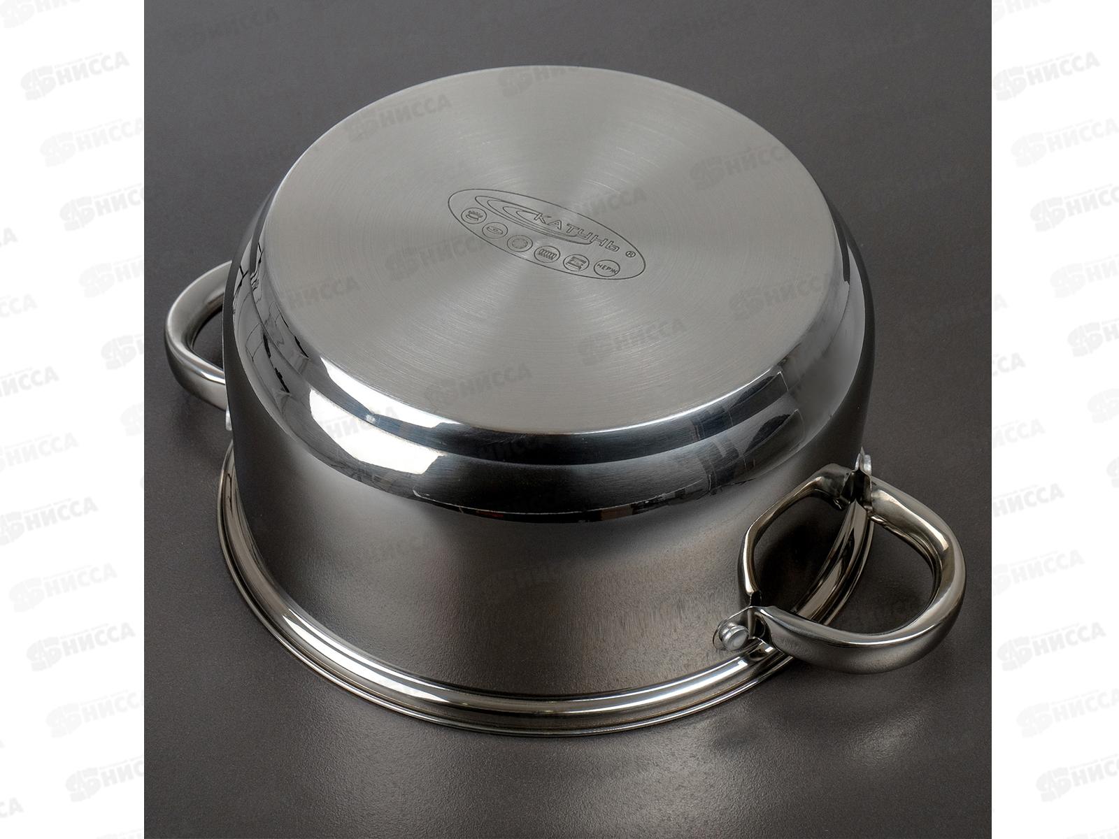 Кастрюля 4,5л (ГРЕТТА) d-22 металлическая крышка КТ04-D-45м *4