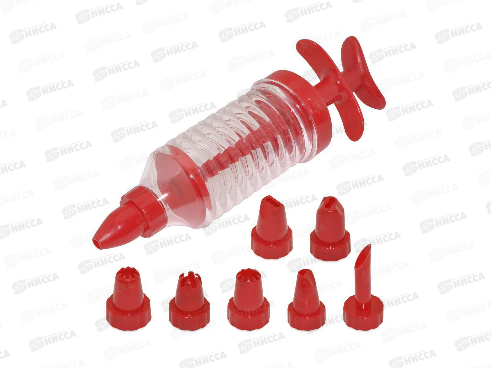 Декоратор для крема 8 насадок GM80-14  *120