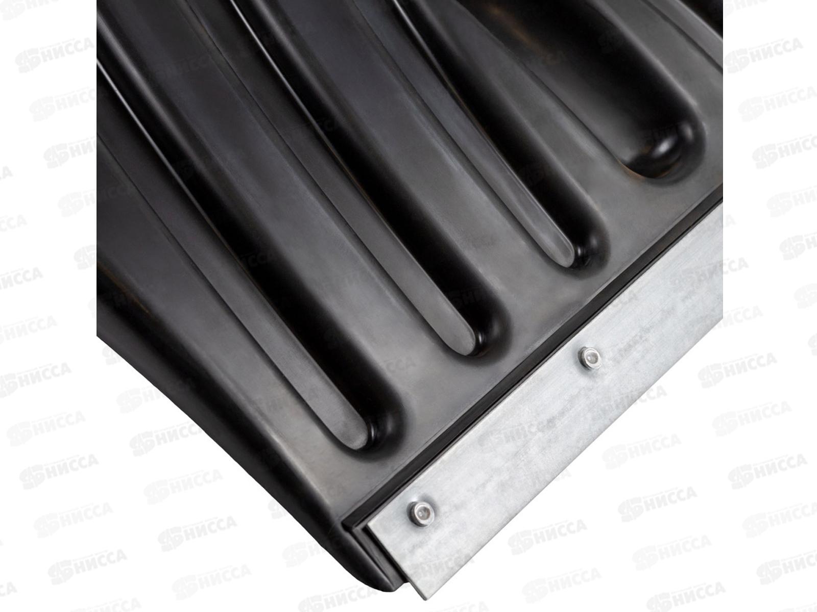 Лопата снеговая Крепыш алюминиевый черенок в оплетке и V-образная ручка, 465*340мм *10