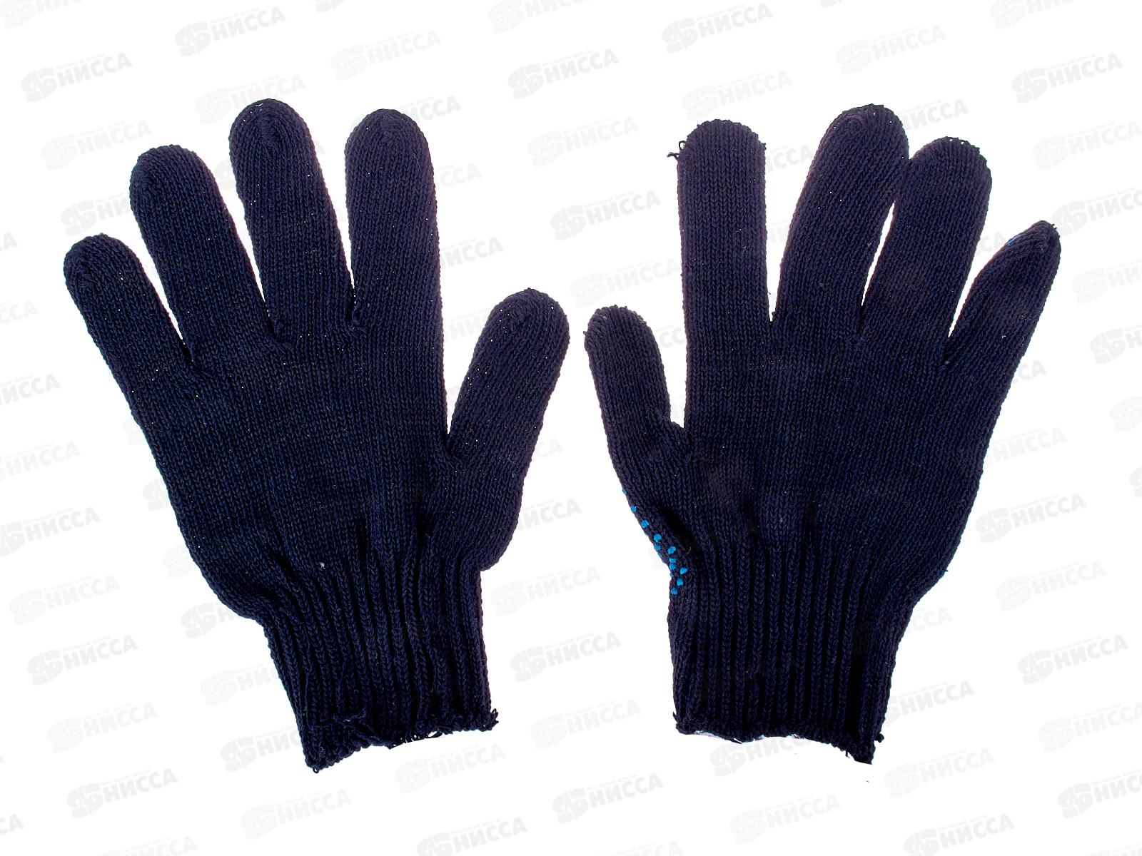 Перчатки полушерстяные с ПВХ Черный р.9 5079109 *150  Л