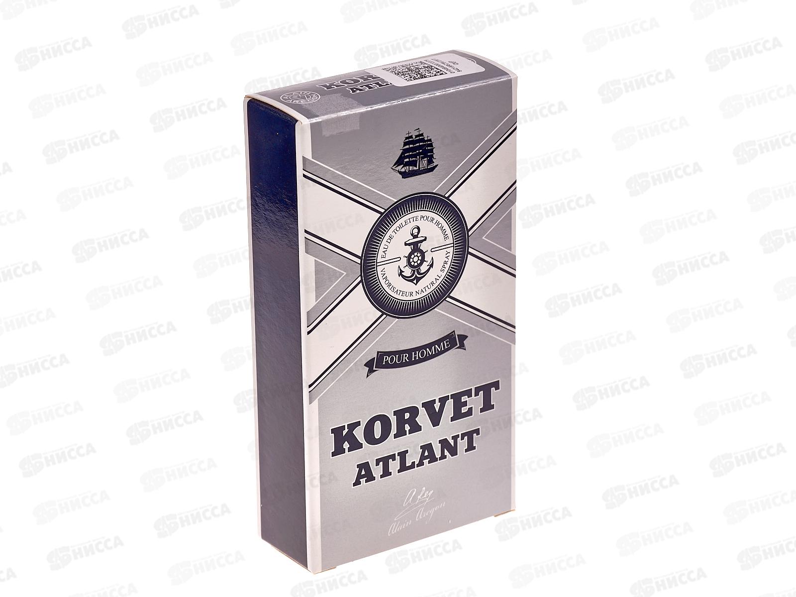 AAM 100мл Korvet Atlant, туалетная вода (мужская.) *18 М