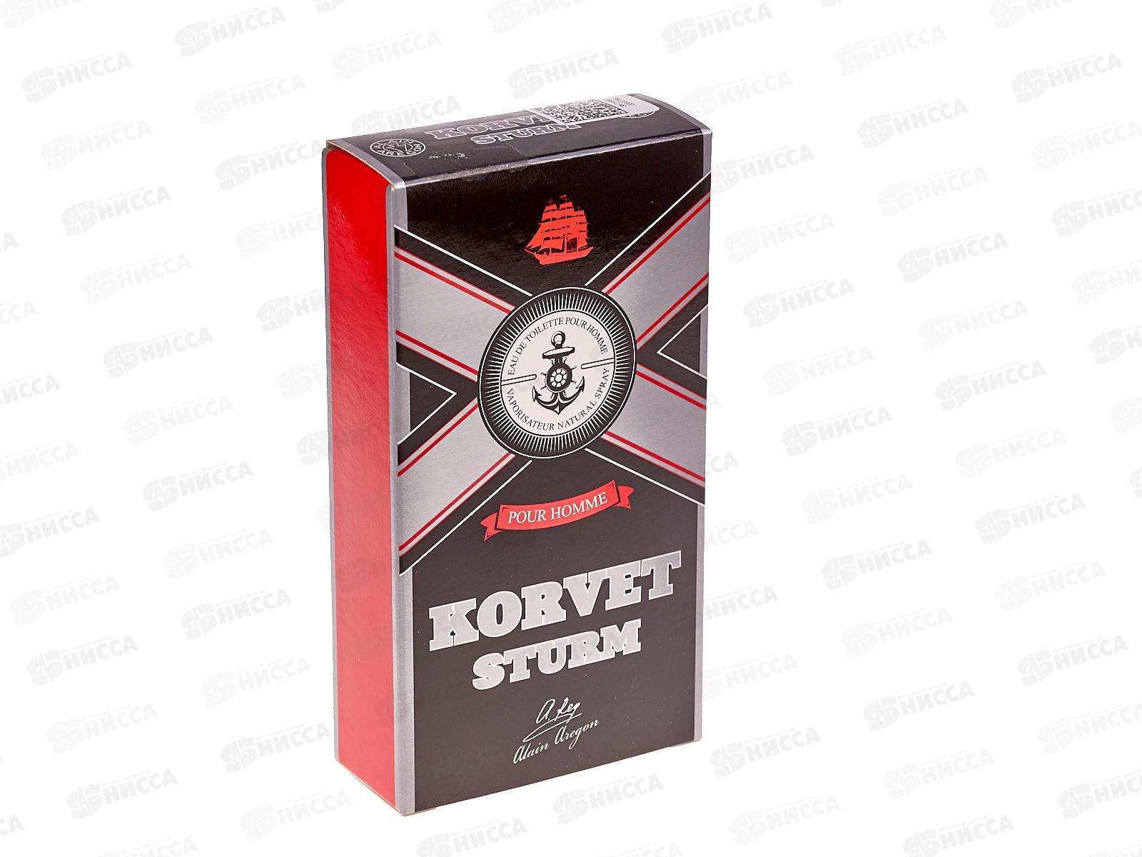 AAM 100мл Korvet Sturm, туалетная вода (мужская.) М