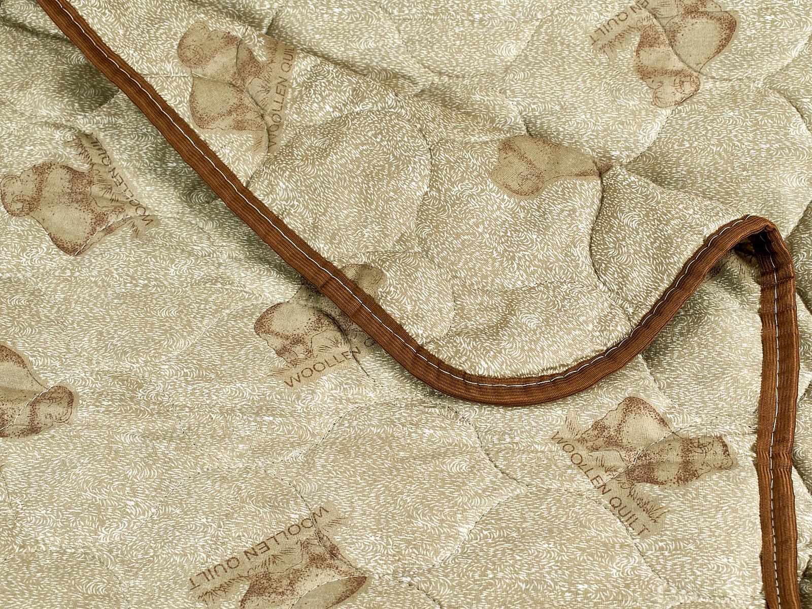 Одеяло Эконом овца облегченное 1,5 спальное 140х205  А 132