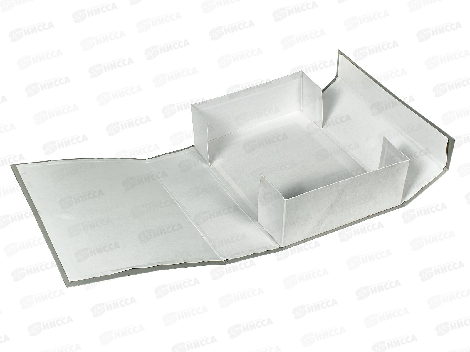 Папка архивная  9см с завязками ПГС серая *8