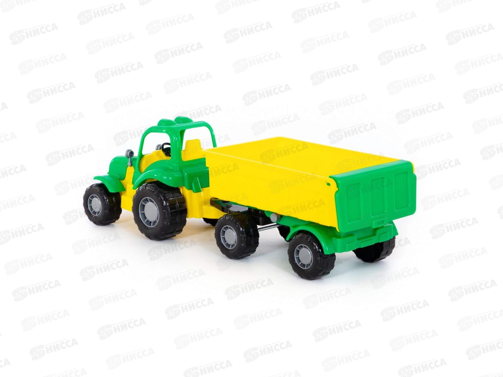 Трактор &quotКрепыш&quot с прицепом №1 44792  *6