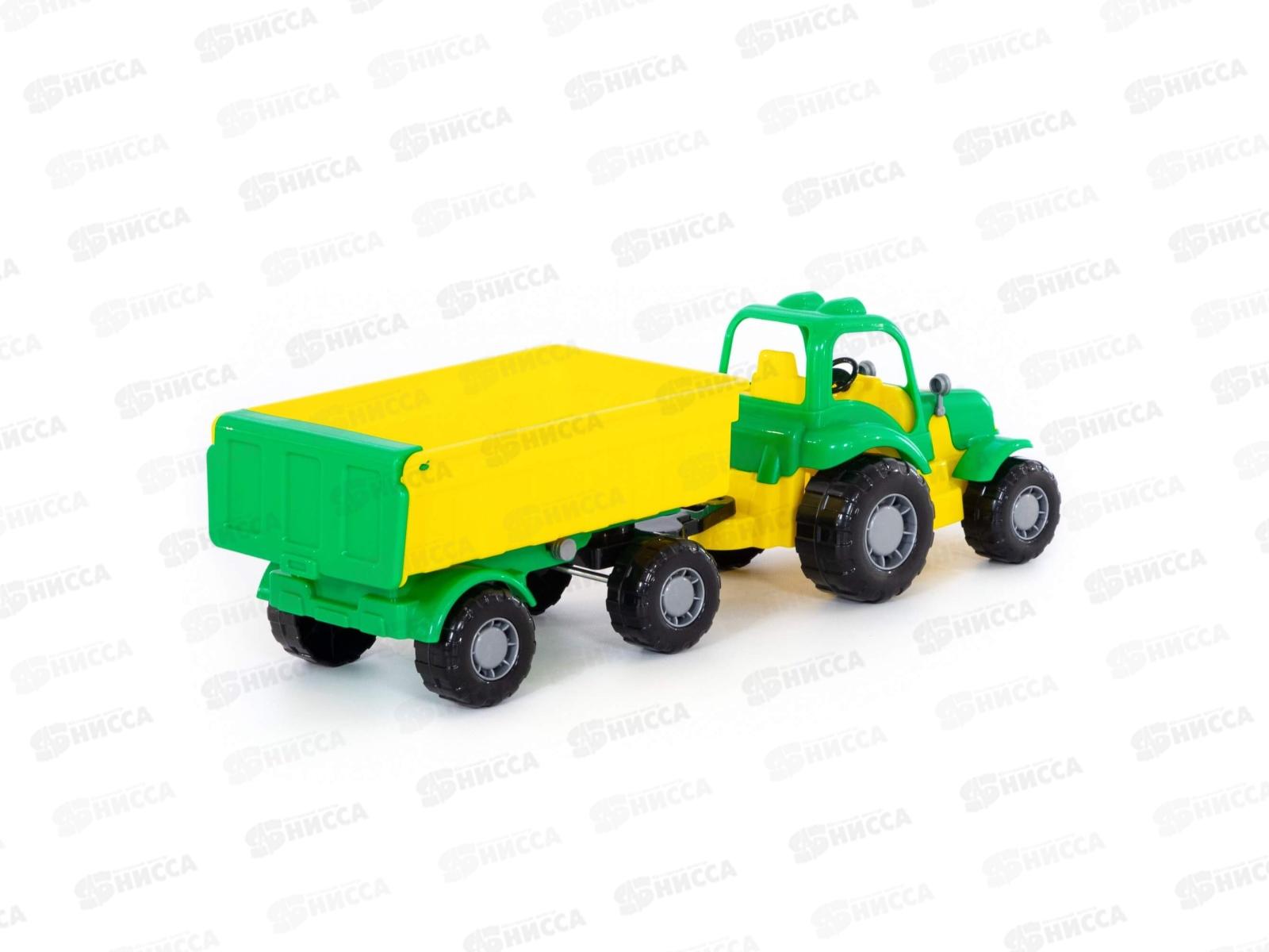 Трактор &quotКрепыш&quot с прицепом №1 44792  *6