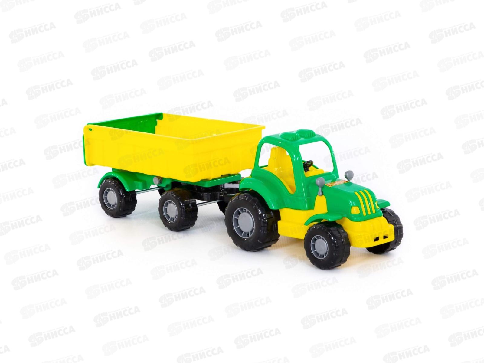 Трактор &quotКрепыш&quot с прицепом №1 44792  *6