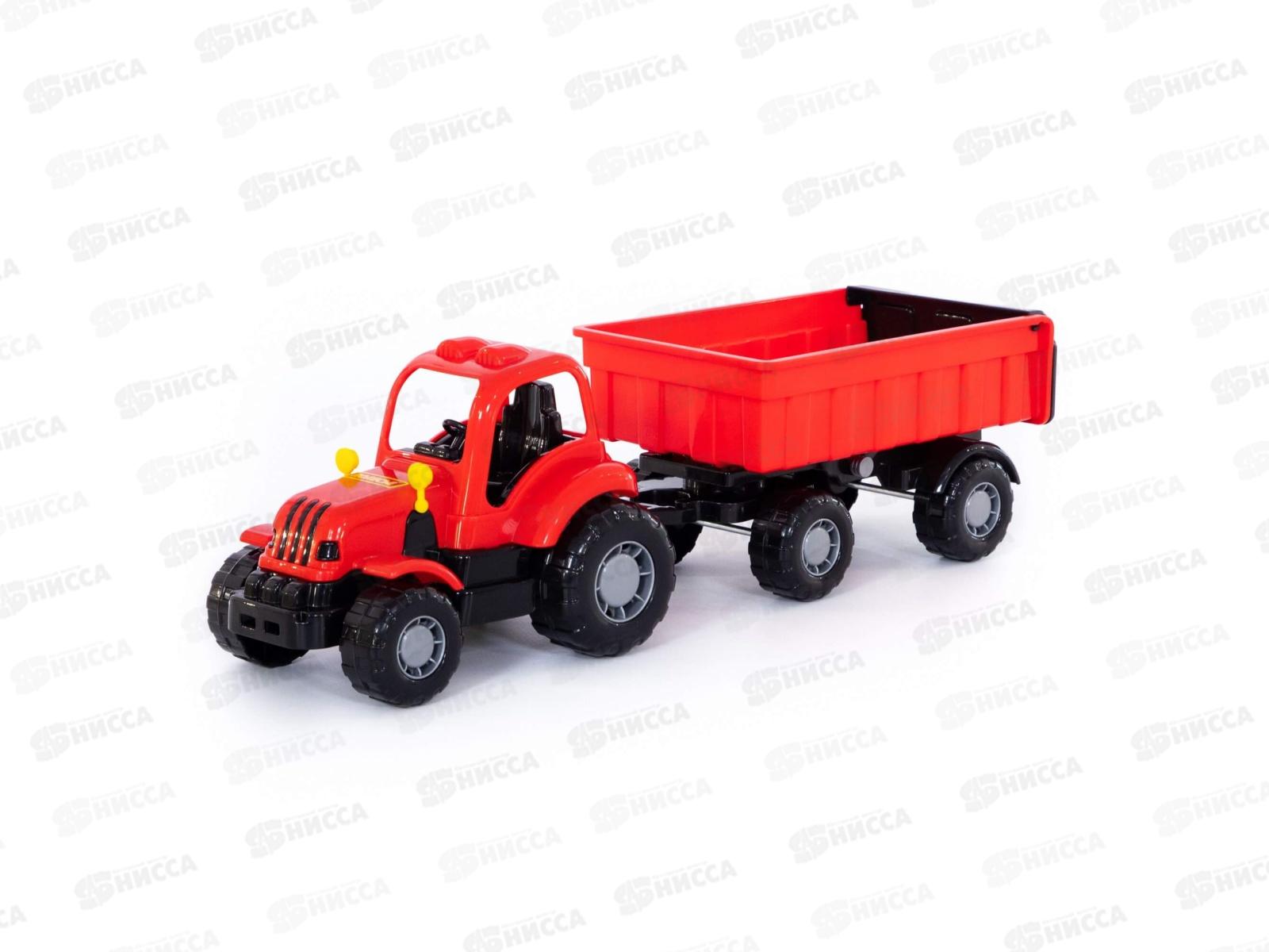 Трактор &quotКрепыш&quot с прицепом №1 44792  *6