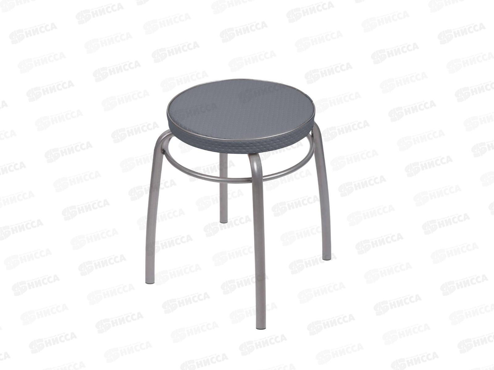 Табурет &quotЭлит 1&quot с обивкой на 4-х опорах, круглое сидение ТЭЛ1 *5