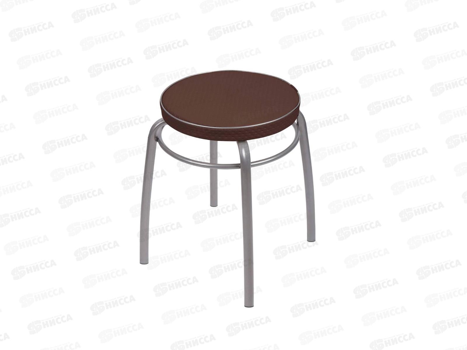 Табурет &quotЭлит 1&quot с обивкой на 4-х опорах, круглое сидение ТЭЛ1 *5