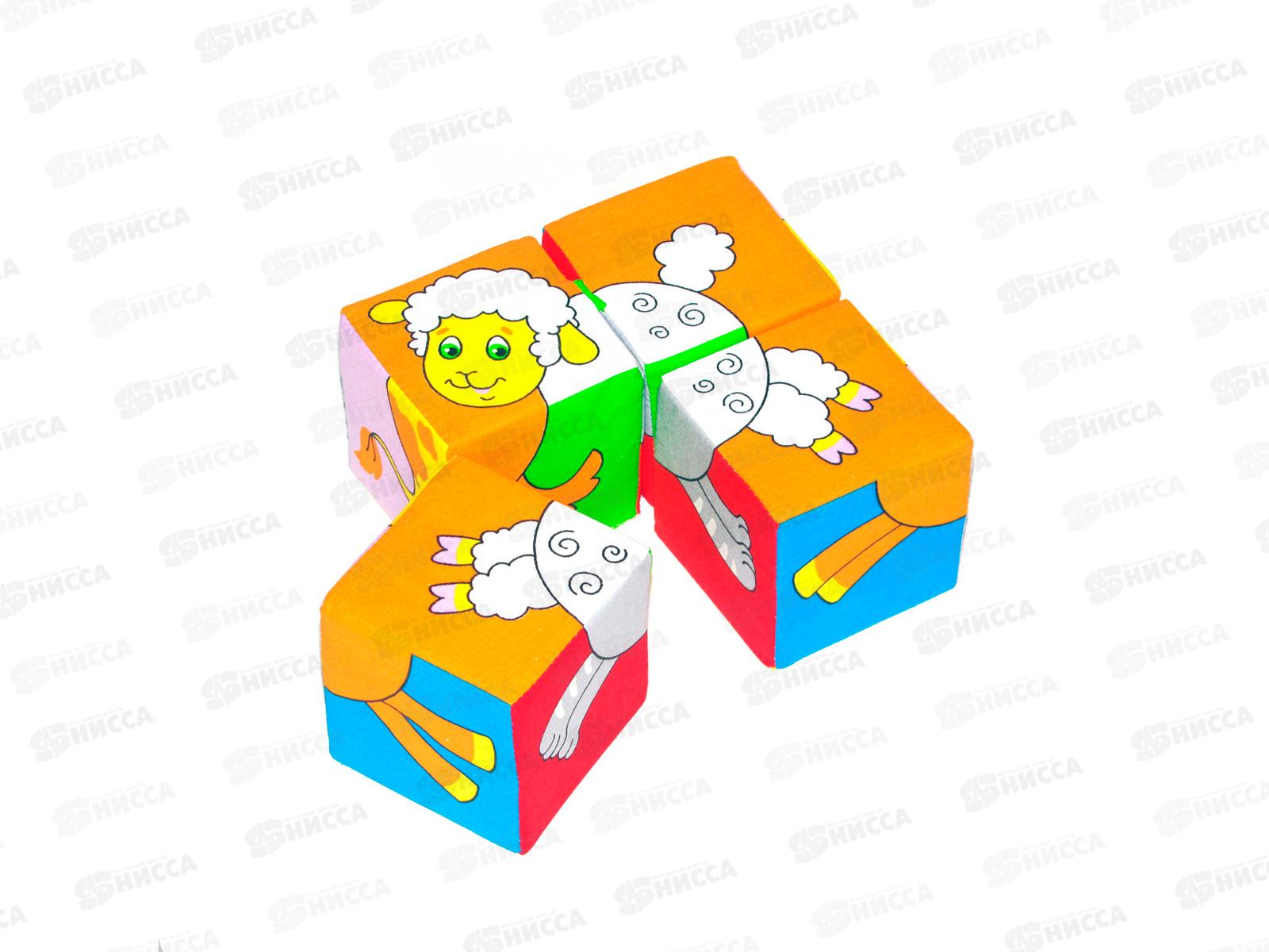 Мякиши кубики Собери картинку (Животные 2) 236