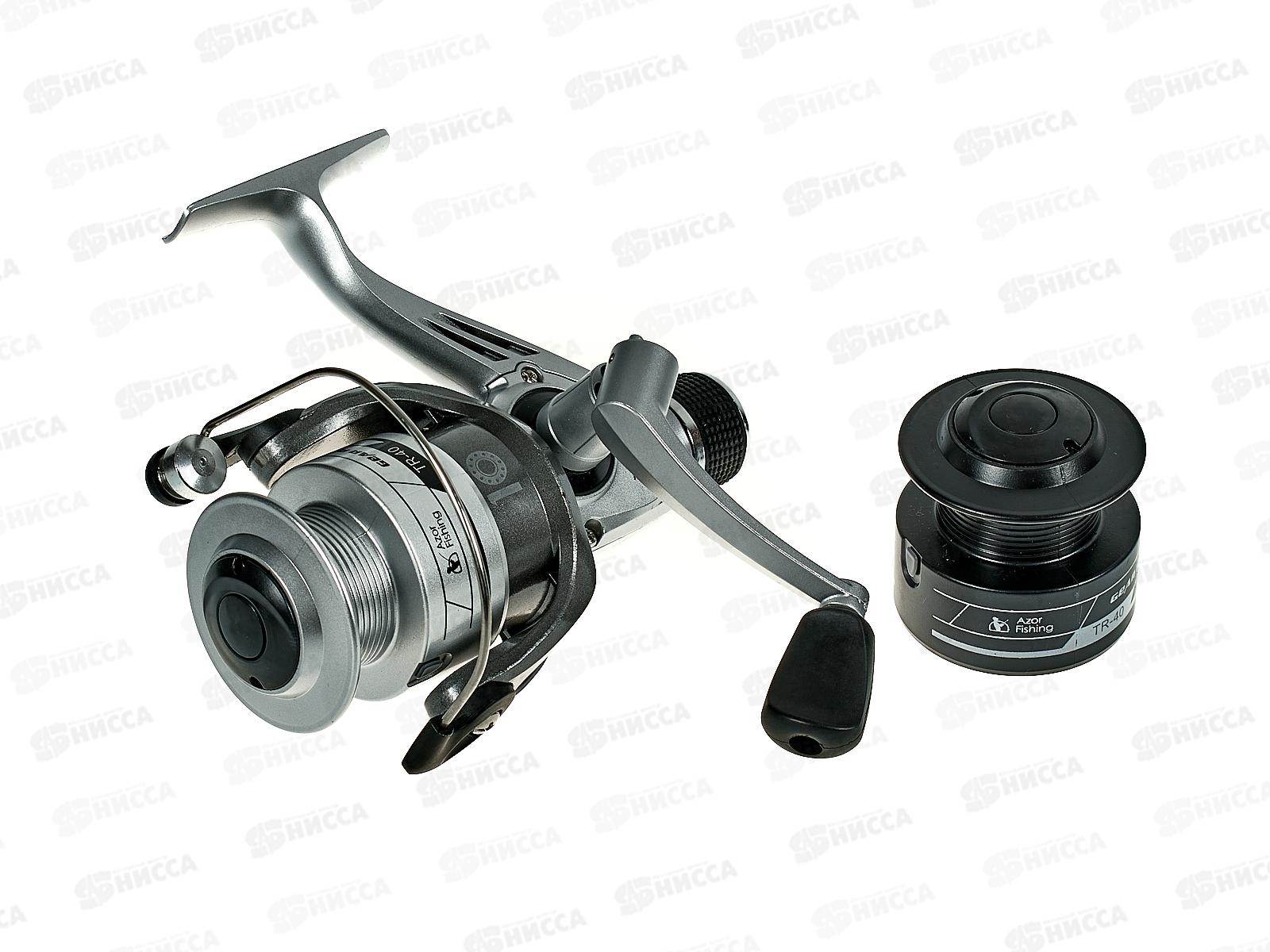 Катушка AZOR безинерц SCTR40, 1п.п, задний фрикцион,2 шпули 142-010 г