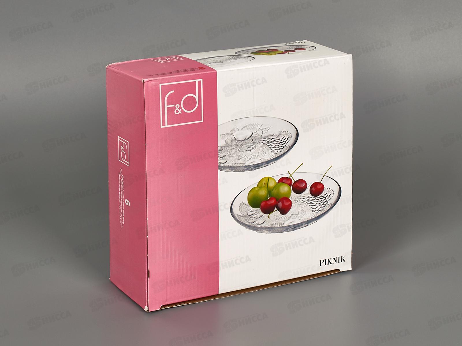 Набор тарелок PIKNIK 180мм 6шт 54052 *4