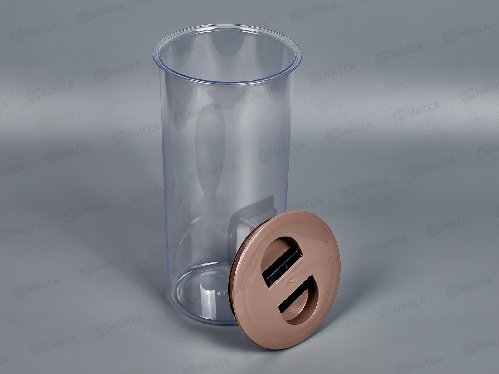 Банка 1,4л для сыпучих продуктов круглая С262 *28