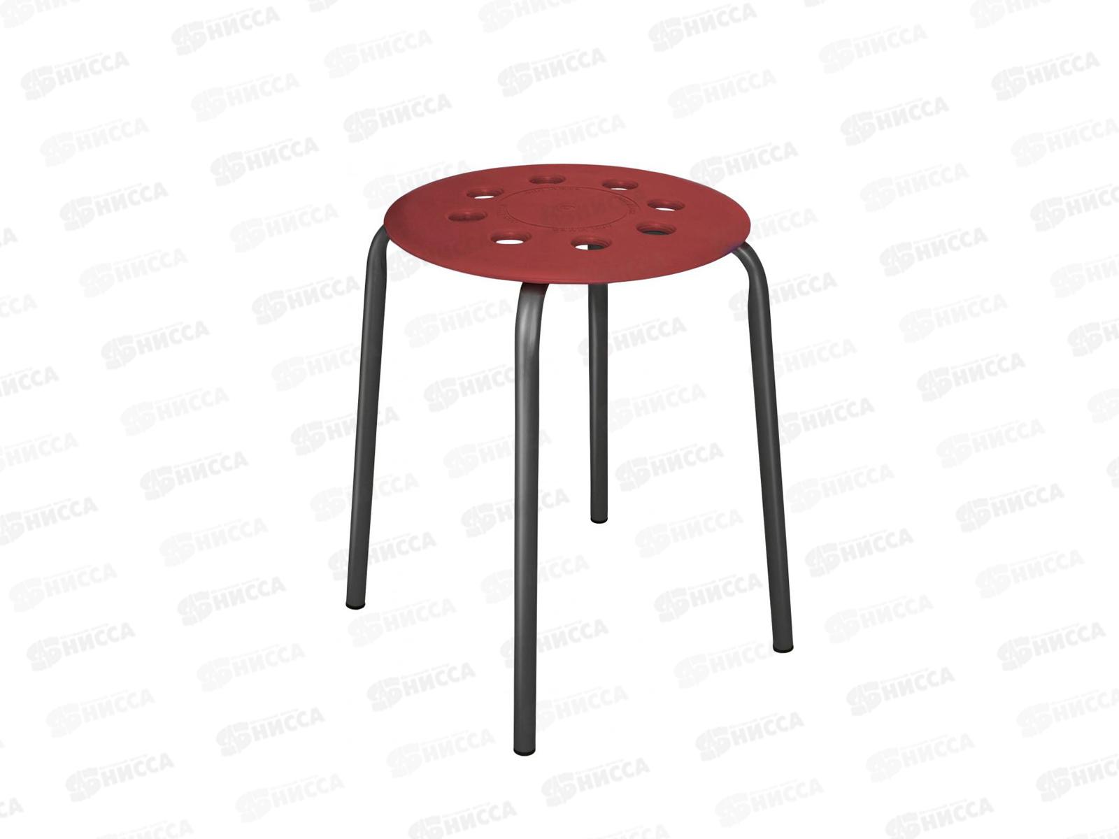 Табурет с пластмассовым сиденьем на 4-х опорах ТП01