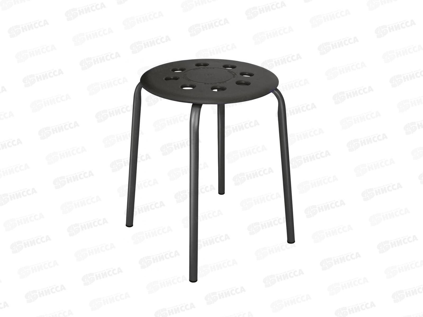 Табурет с пластмассовым сиденьем на 4-х опорах ТП01